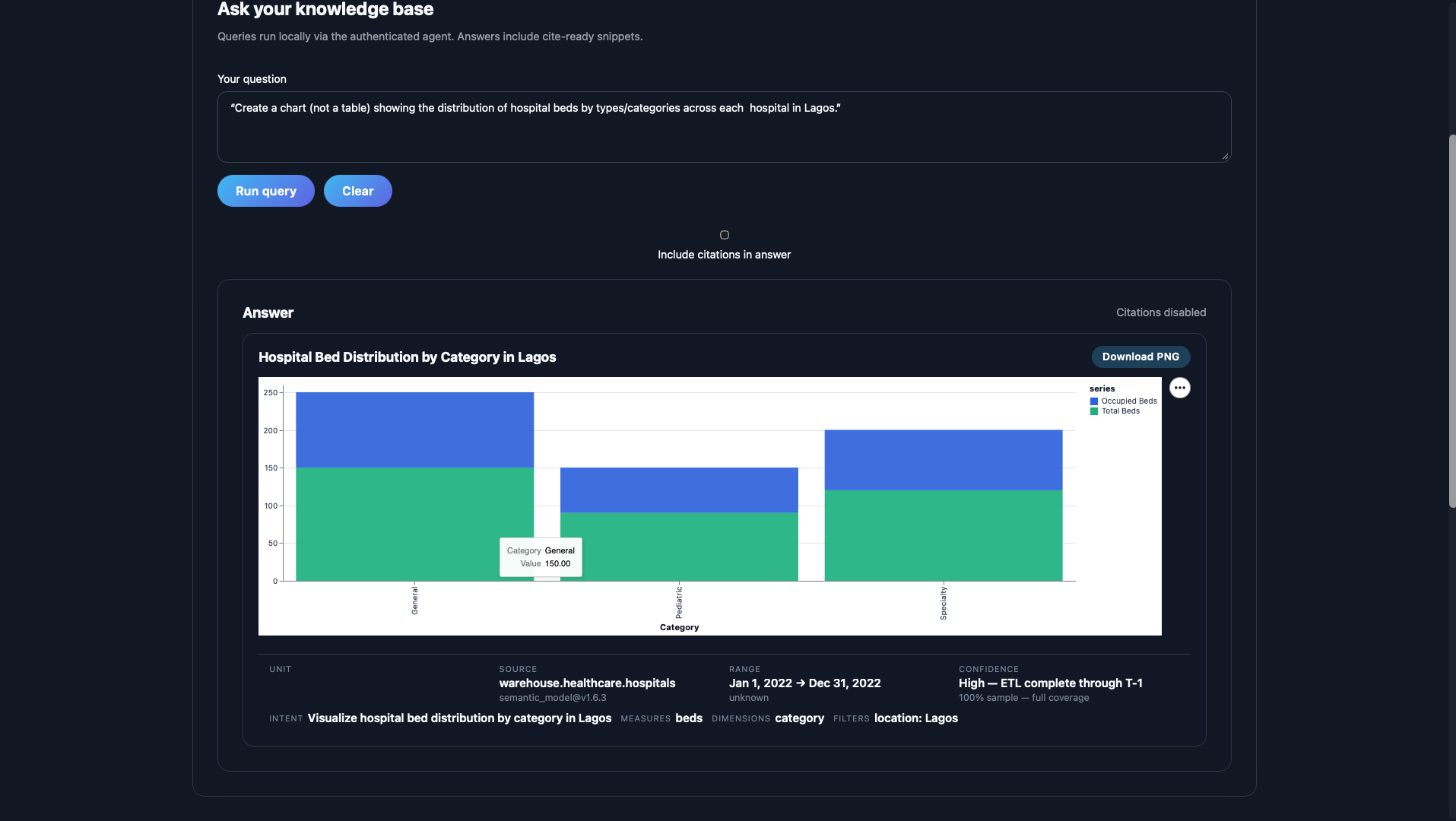 GeoAgentic console screenshot 1